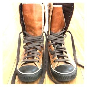 Vintage Converse Tall Leather Boots